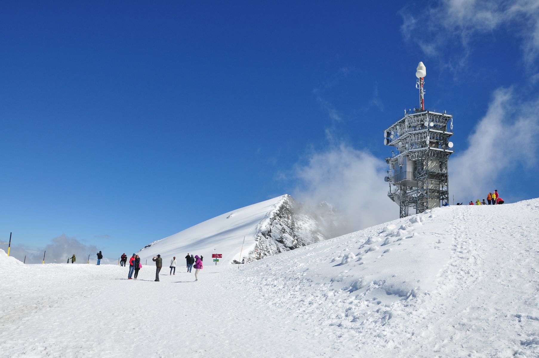 瑞士阿尔卑斯雪山