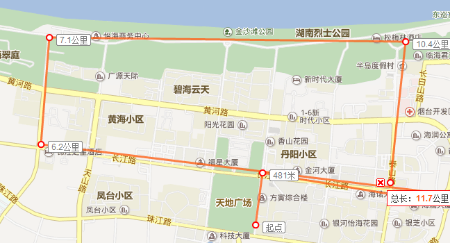 骑行线路