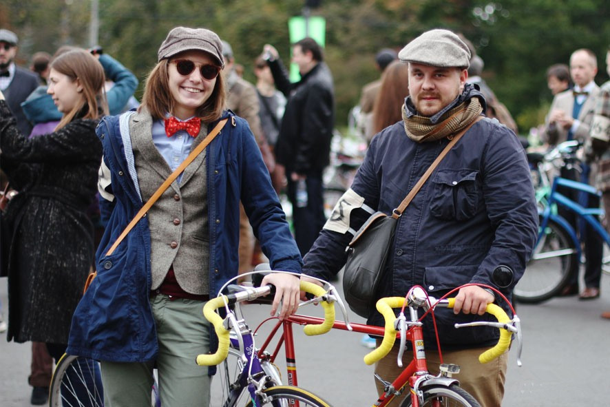 莫斯科刮来复古骑行风潮 Tweed Ride MOSCOW=_副本.jpg