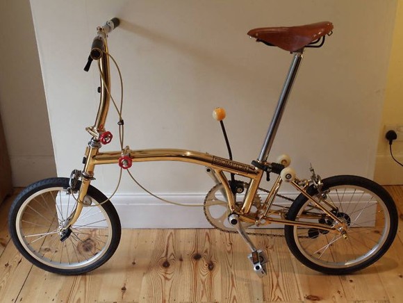 1.24K纯金布朗登（Brompton)折叠车.jpg